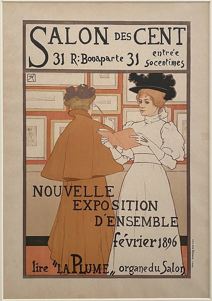 Alon des Cent - Nouvelle exposition d'ensemble (1896)